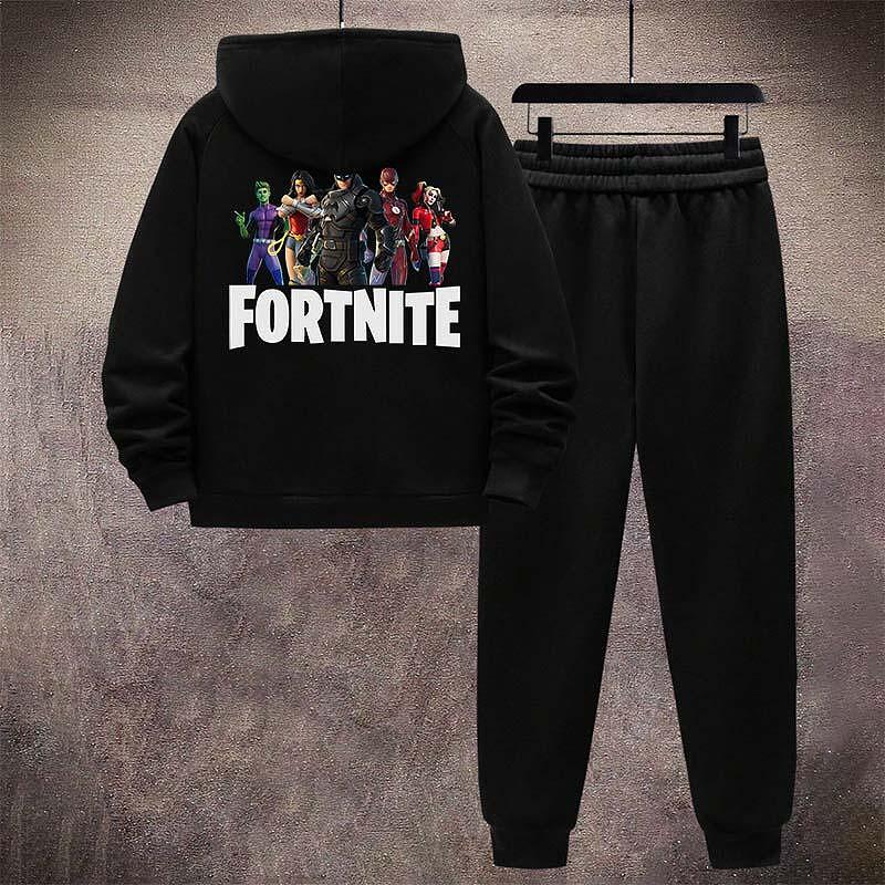Детски Екип с Цип и Качулка Fortnite9
