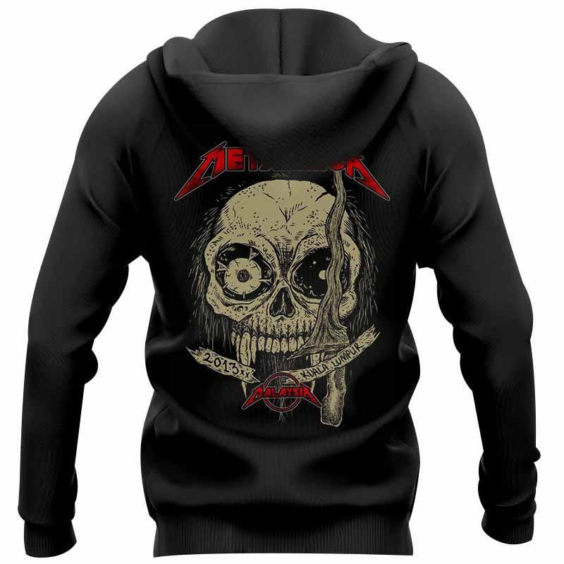 Суичър Metallica Skull Red