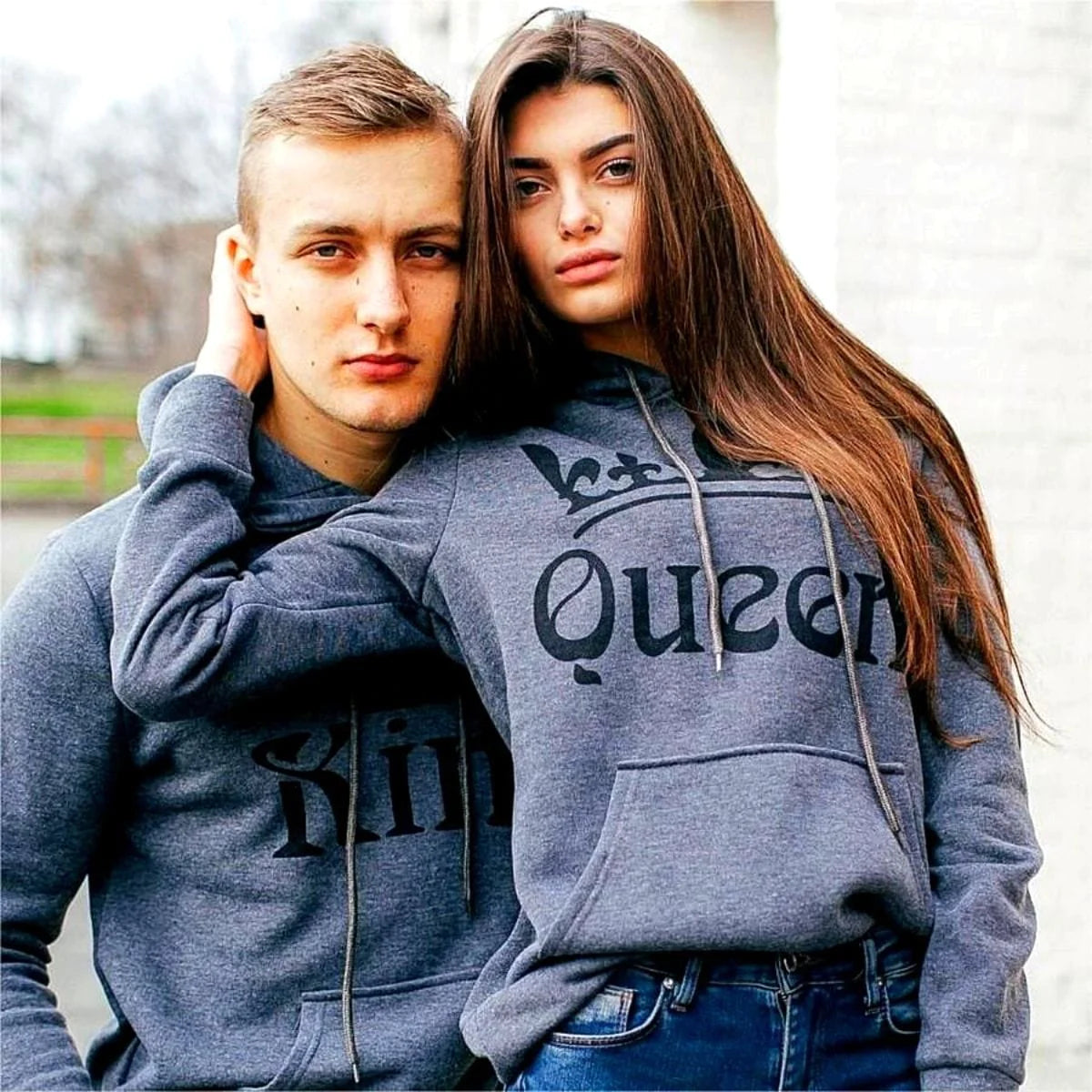 Суичъри за двойки King Queen Dark