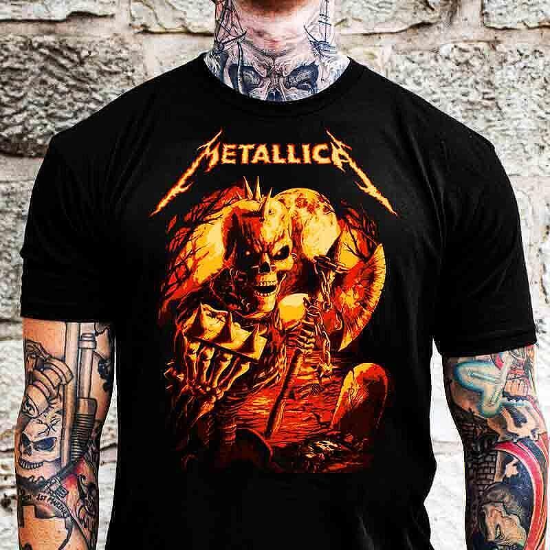 Тениска Metallica Evil Skull