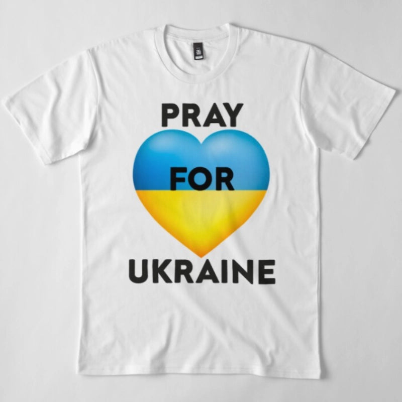 Тениска Pray For Ukraine
