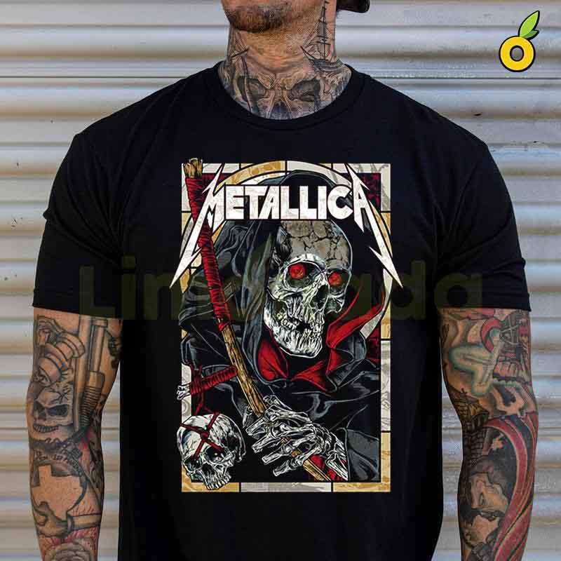 Тениска Metallica Skull 2
