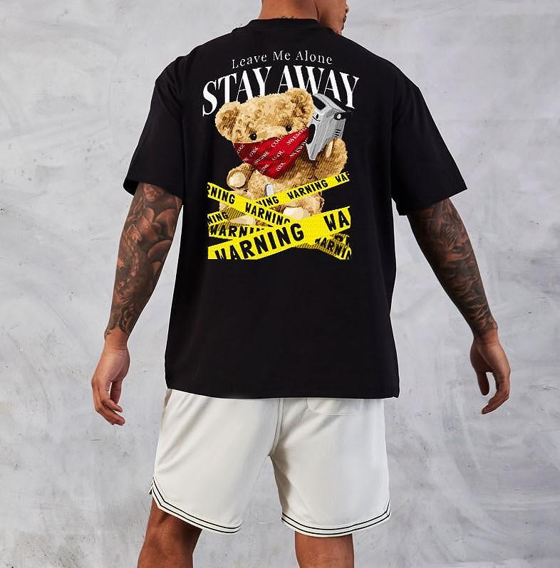 Унисекс Oversize Тениска Stay Away