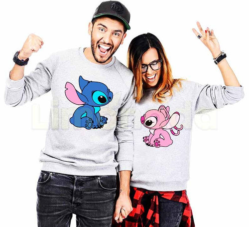 Блузи за двойки Stitch and Angel