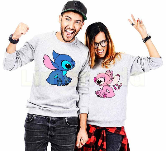 Блузи за двойки Stitch and Angel