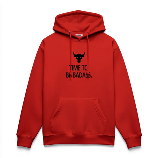 Червен Суичър Time To Be Badass
