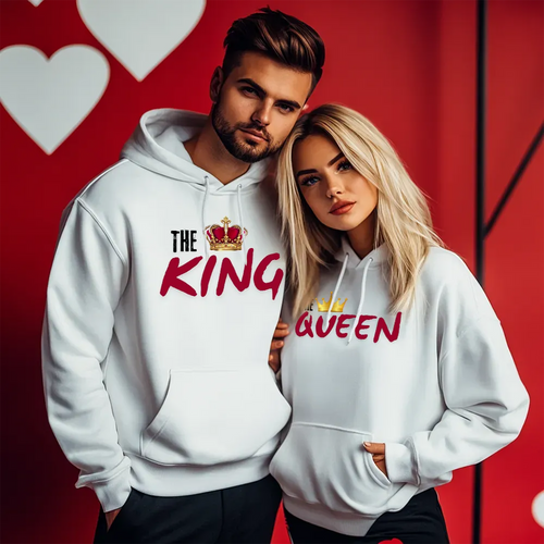 Два броя УНИСЕКС Суичъри The King and The Queen