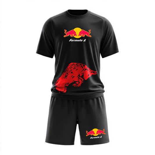Къс екип от дишаща материя RBull Racing