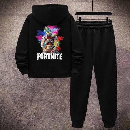 Детски Екип с Цип и Качулка Fortnite1