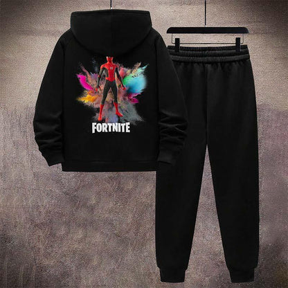 Детски Екип с Цип и Качулка Fortnite11