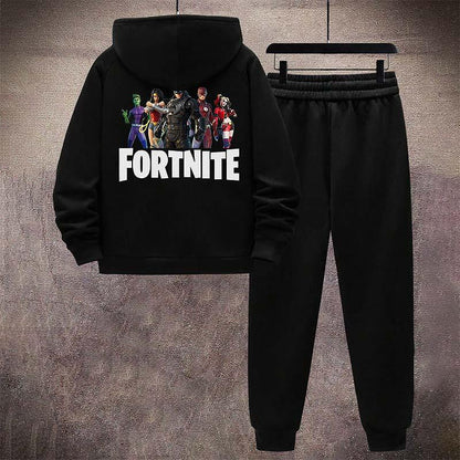 Детски Екип с Цип и Качулка Fortnite9