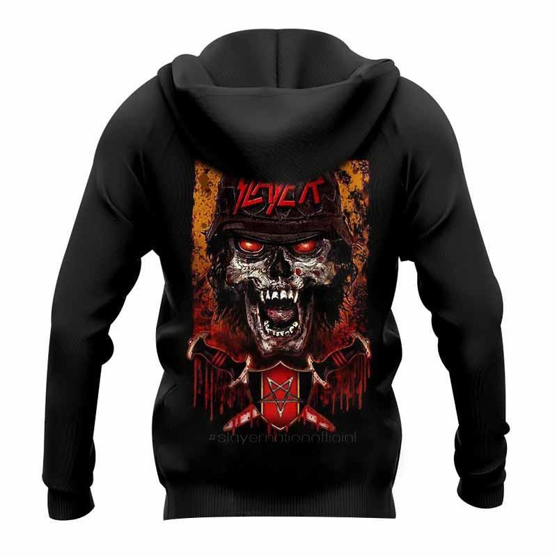 Суичър Slayer Skull 3