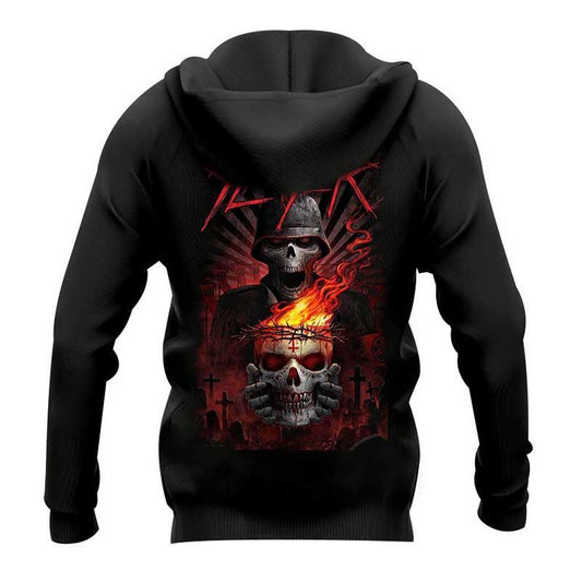 Суичър Slayer Skull New
