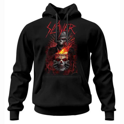 Суичър Slayer Skull New