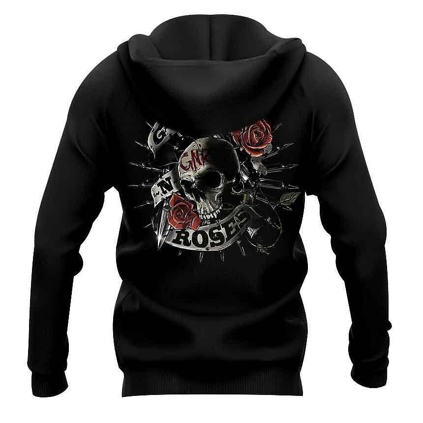 Суичър Guns n' Roses Skull