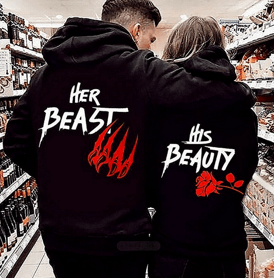 Суичъри за двойки Beast Beauty