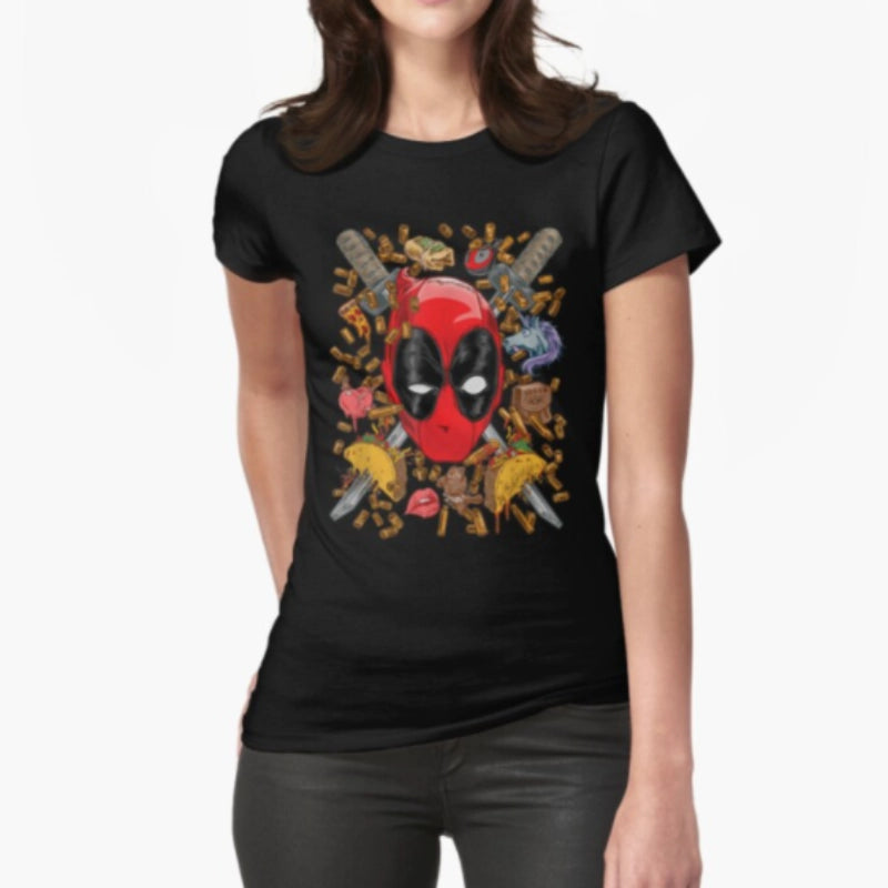 Тениска DeadPool Katanas