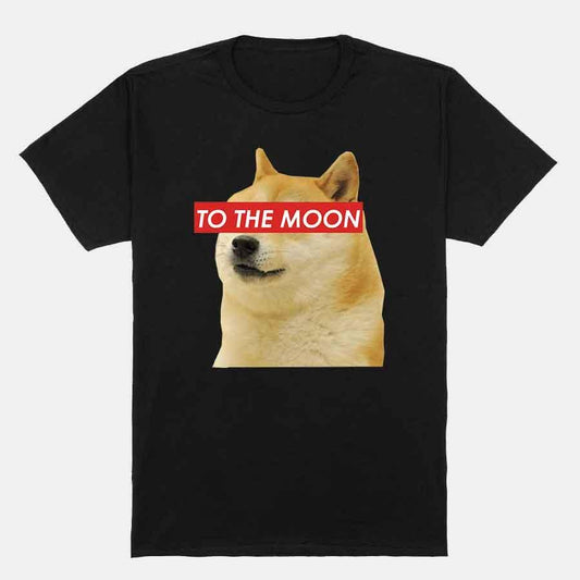 Тениска Dogecoin до луната