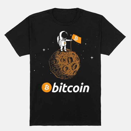 Тениска Bitcoin до луната