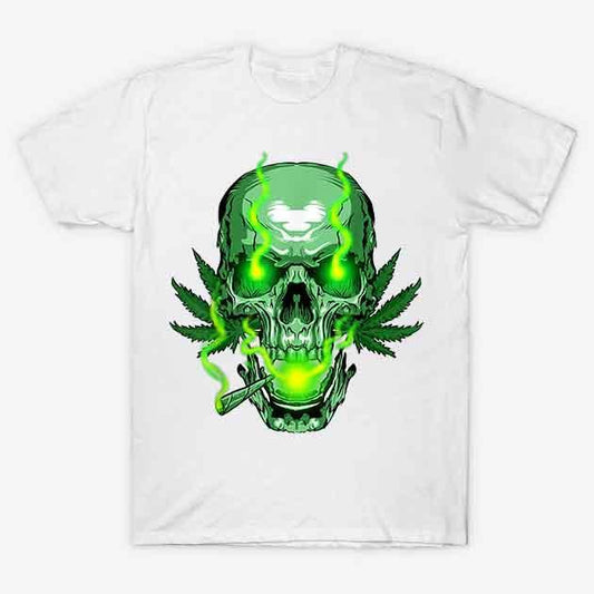 Тениска Smoke Skull