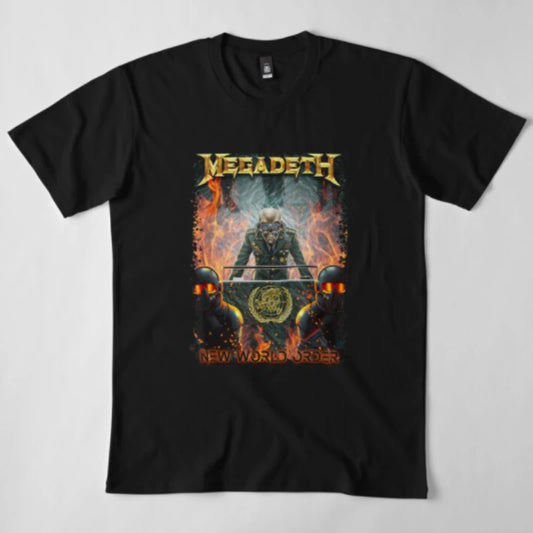 Тениска Megadeth New World Order