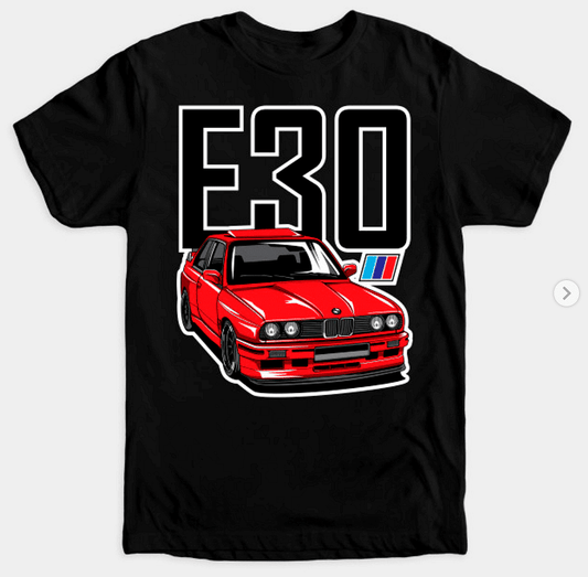 Тениска E30 Red