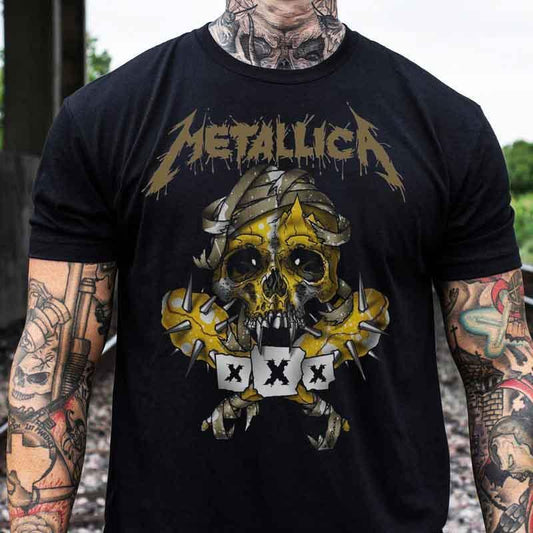 Тениска Metallica Skull 3
