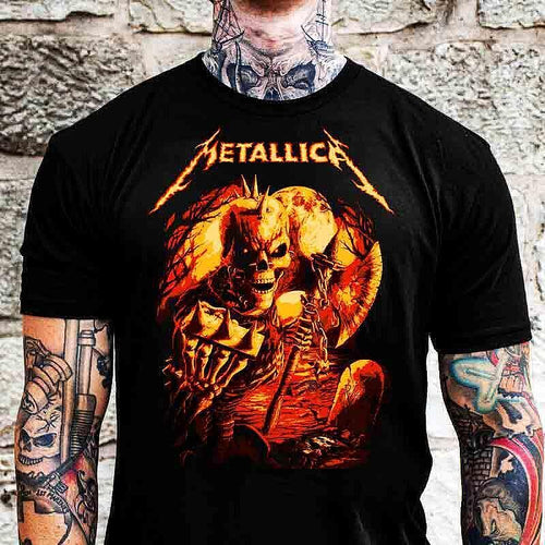 Тениска Metallica Evil Skull