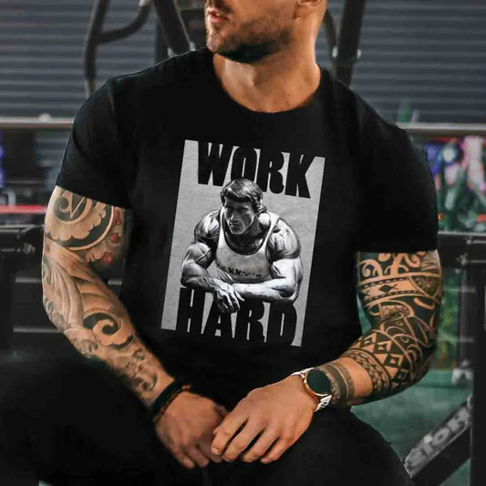 Тениска Work Hard