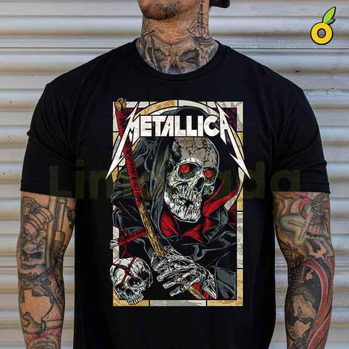 Тениска Metallica Skull 2