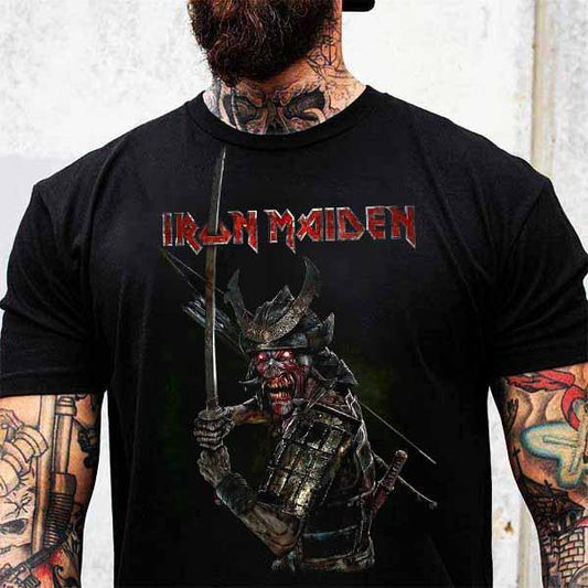 Тениска Iron Maiden Samurai