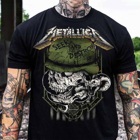 Тениска Metallica Military