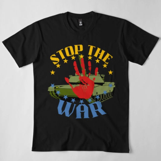 Тениска Stop The War Tanks