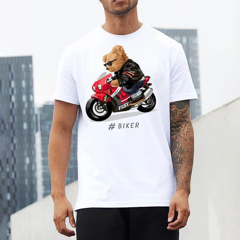 Тениска Teddy Bear Bikerr