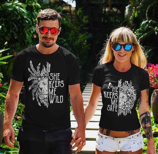 Тениски за двойки Safe Wild