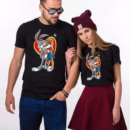 Тениски за двойки Bunny Love