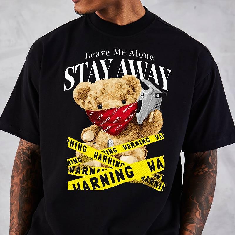 Унисекс Oversize Тениска Stay Away
