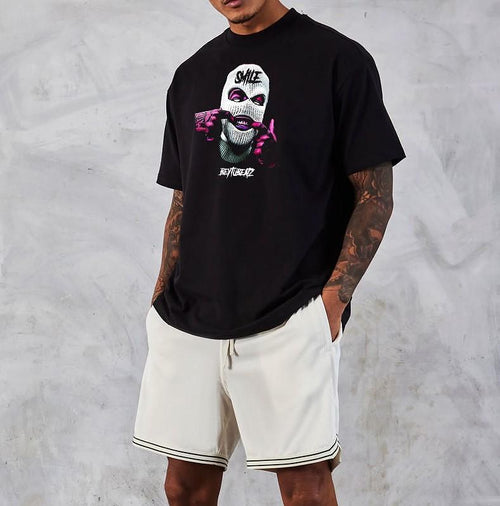 Унисекс Oversize Тениска Gang Mask 2