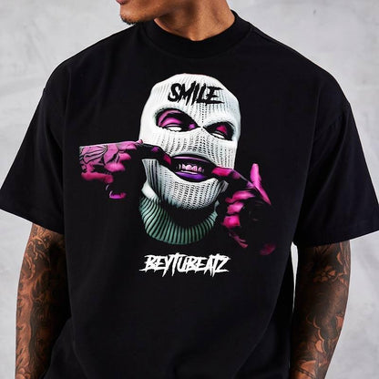 Унисекс Oversize Тениска Gang Mask 2