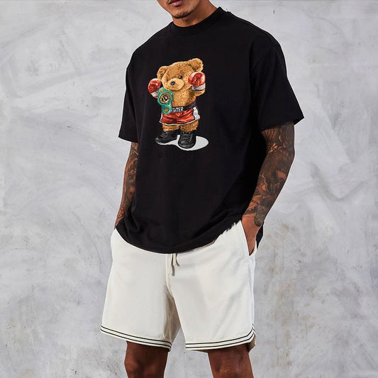 Унисекс Oversize Тениска Bear Champ