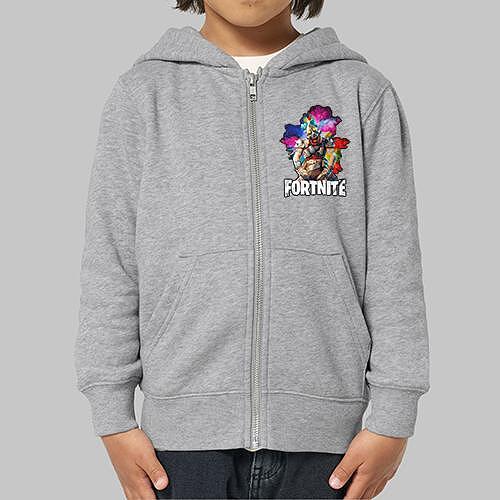 Ватиран Детски Суичър с цип Fortnite1